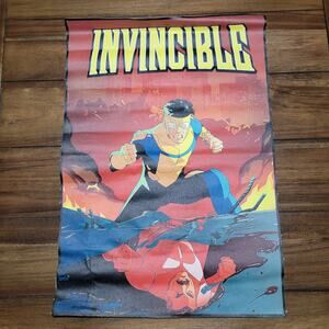 Invincible Poster On Canvas "Father And Son One Sheet" Poster 16.5" X 24"